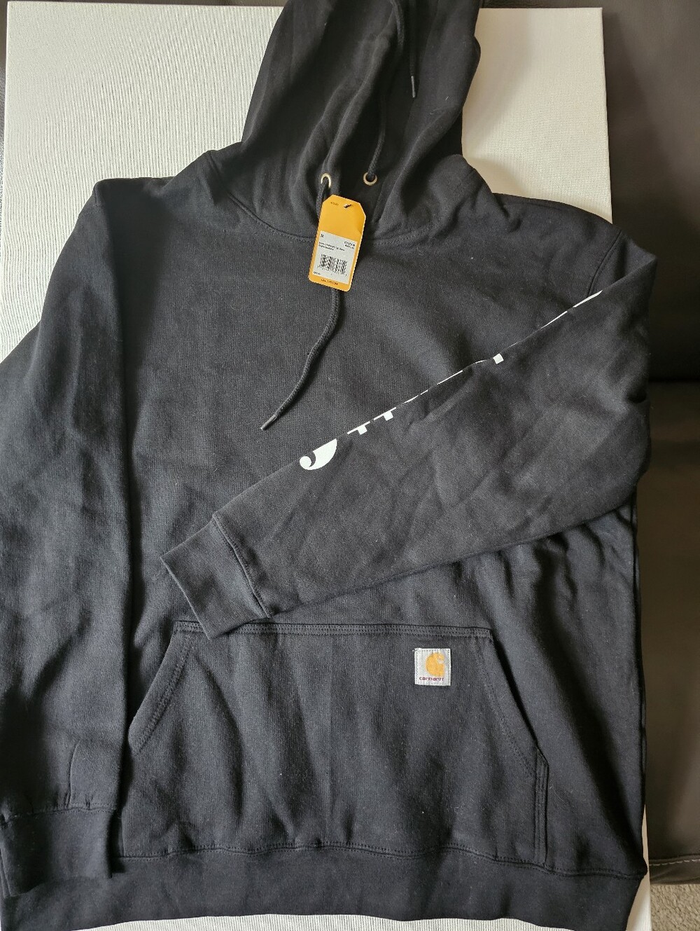 New Carhartt K288 Loose Fit Midweight Pullover Hoodie Black Size M